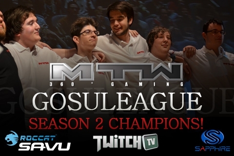 mTw выиграли второй сезон GosuLeague