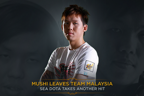 Mushi уходит из Team Malaysia