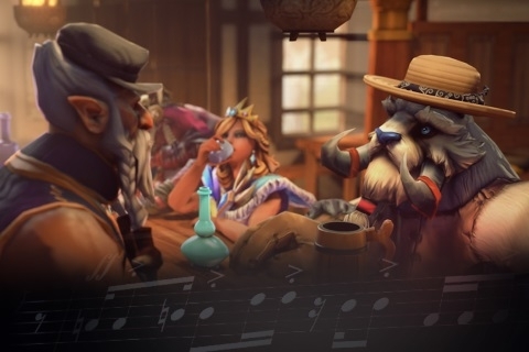 Музыкальный набор для Dota 2 от AWOLNATION. Клип с дракой