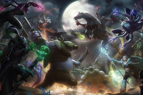 The International 2019 Open Qualifiers II: Dendi, ALOHADANCE, NS, y0nd, Funn1k, Loda, AdmiralBulldog